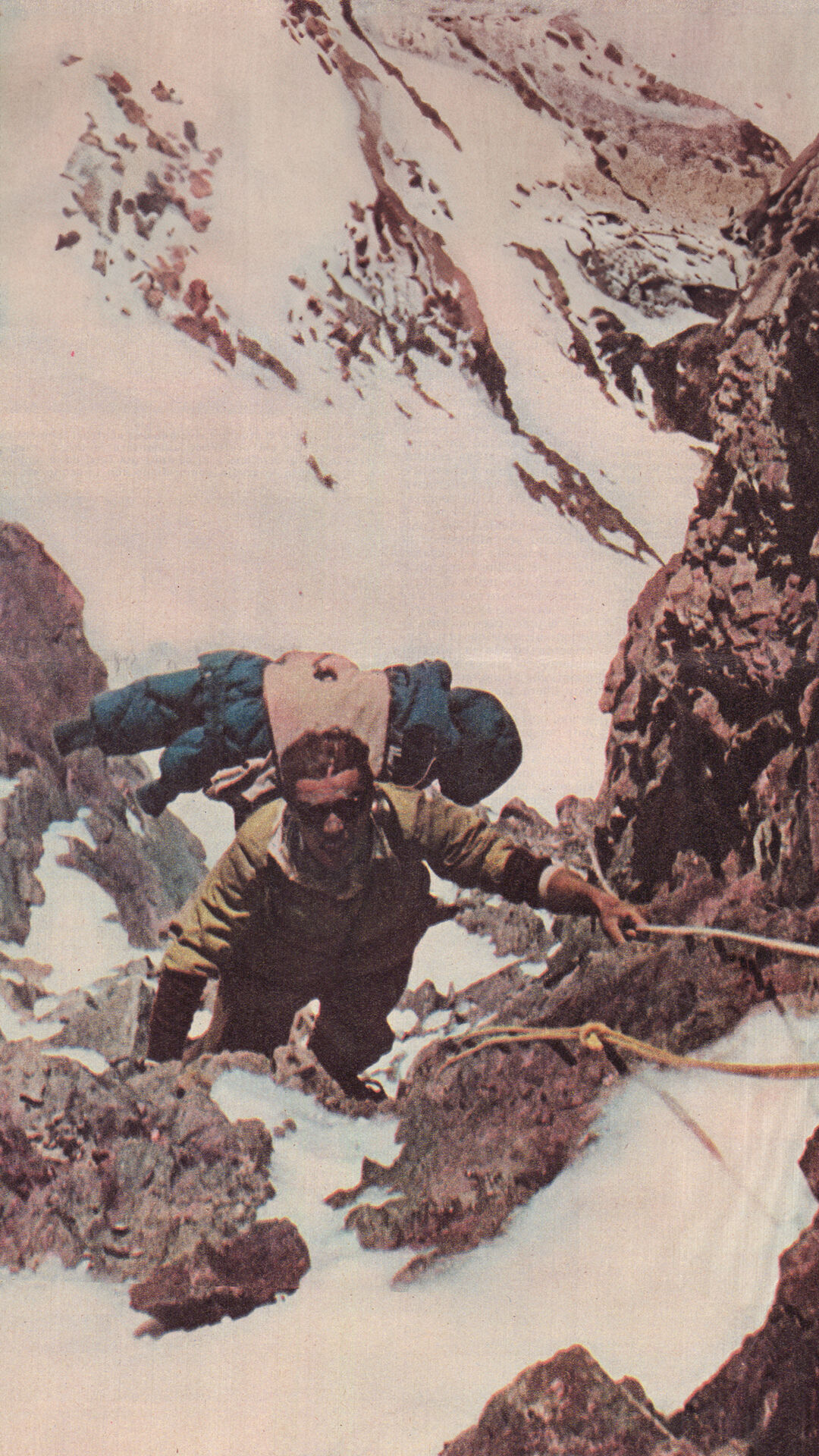 photos by Mario Fantin of the Italian expedition to K2